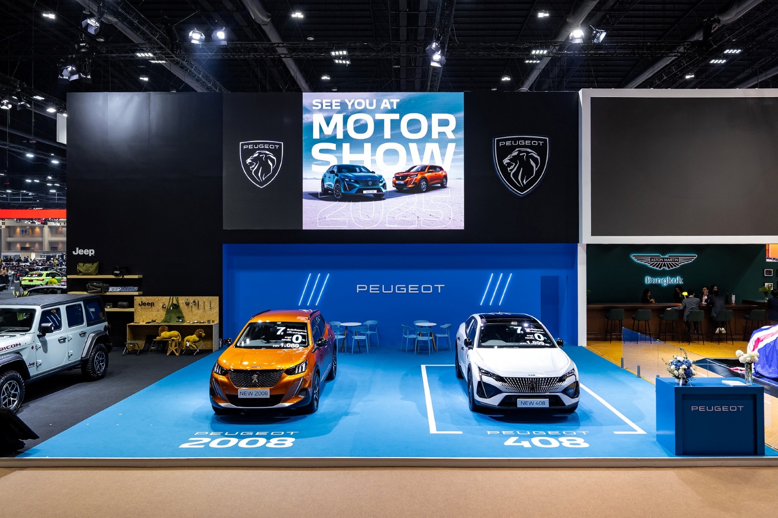 Peugeot ในงานมอเตอร์โชว์ 2025