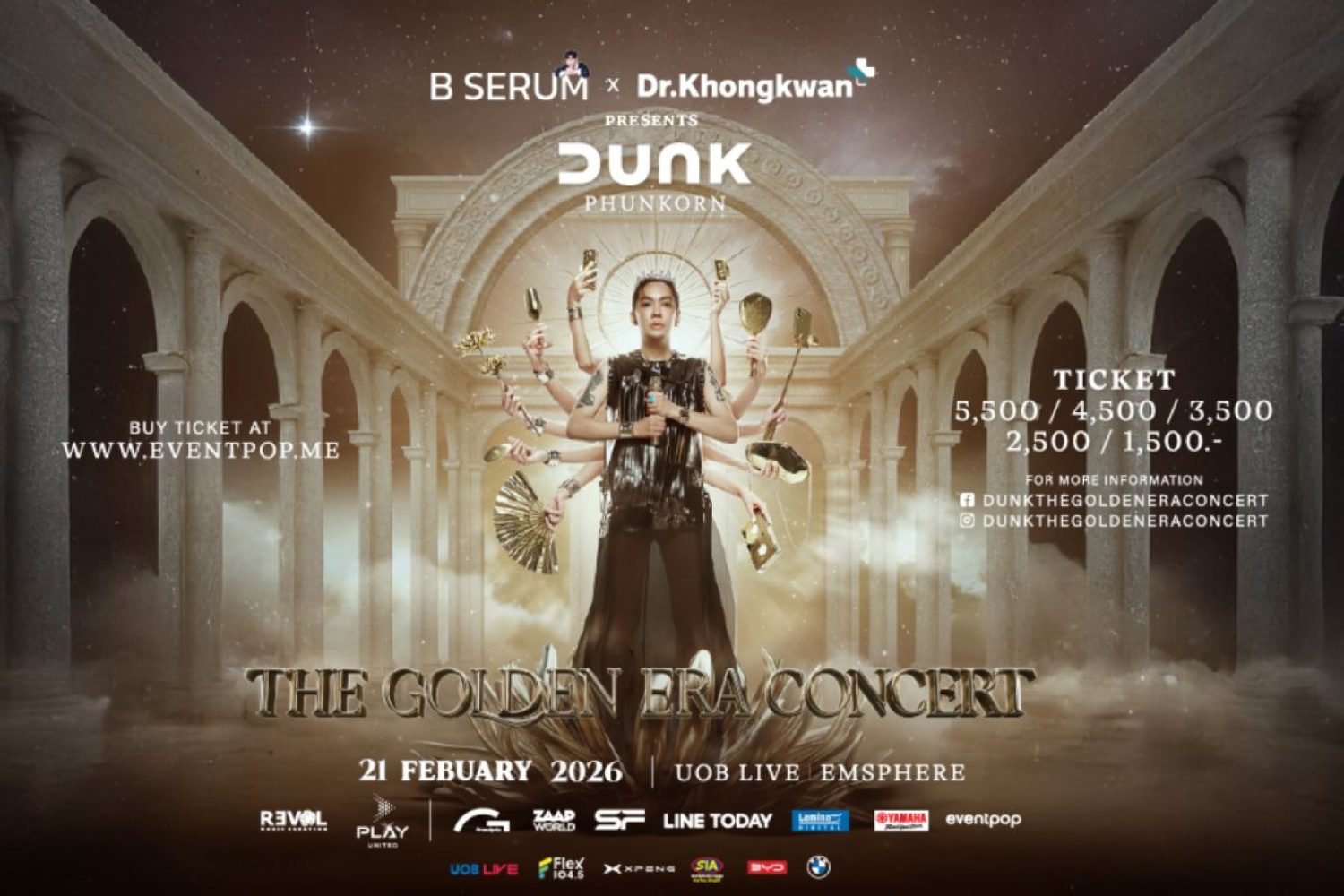 DUNK PHUNKORN THE GOLDEN ERA CONCERT-Cover2